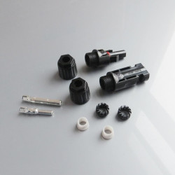 6 pairs MC4 Connector (1 to 1) sepasang M/F 1000V Solar Panel Surya